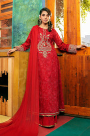 Nishat Summer Unstitched Embroidered Lawn 3Pc Suit - 42401155