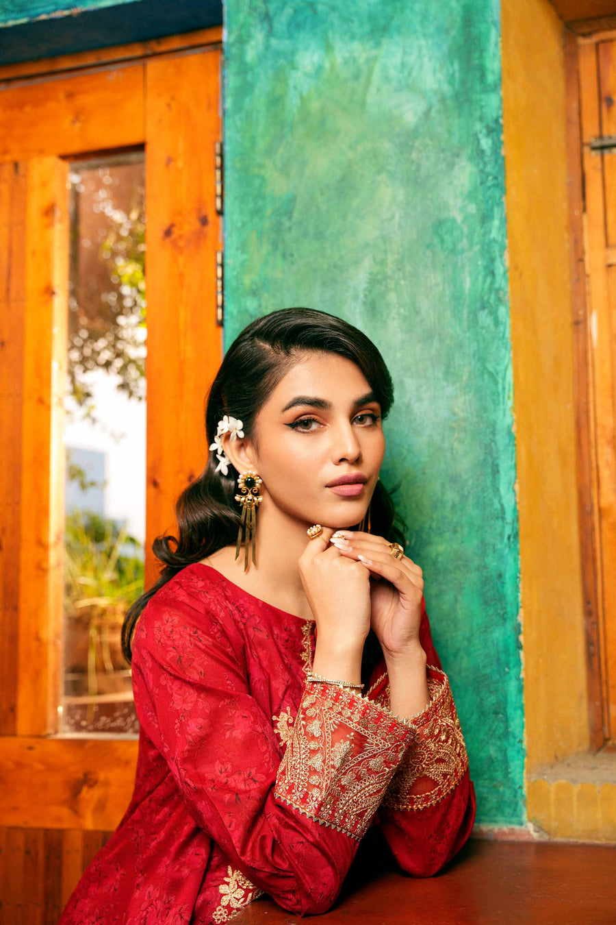 Nishat Summer Unstitched Embroidered Lawn 3Pc Suit - 42401155
