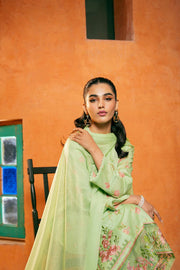 Nishat Summer Unstitched Embroidered Lawn 3Pc Suit - 42401156