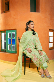 Nishat Summer Unstitched Embroidered Lawn 3Pc Suit - 42401156