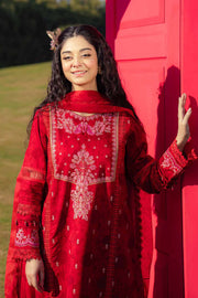 Nishat Summer Unstitched Embroidered Lawn 3Pc Suit - 42401157