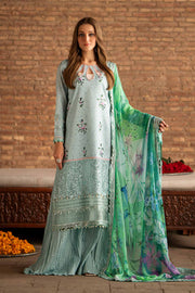 Nishat Summer Unstitched Embroidered Lawn 3Pc Suit - 42401158