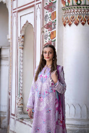 Nishat Summer Unstitched Embroidered Lawn 3Pc Suit - 42401159