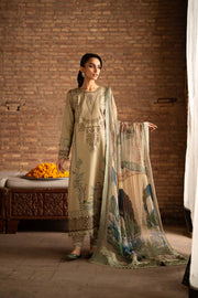 Nishat Summer Unstitched Embroidered Lawn 3Pc Suit - 42401163