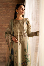 Nishat Summer Unstitched Embroidered Lawn 3Pc Suit - 42401163