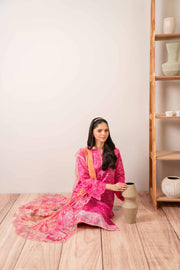 Nishat Summer Unstitched Printed Lawn 3Pc Suit - 42401168