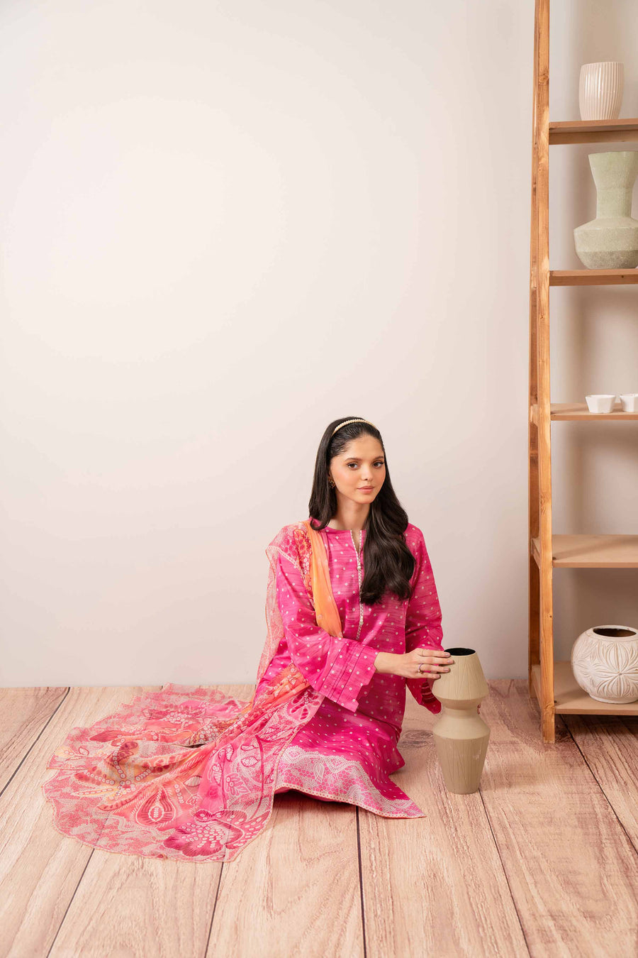 Nishat Summer Unstitched Printed Lawn 3Pc Suit - 42401168