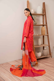 Nishat Summer Unstitched Printed Lawn 3Pc Suit - 42401171