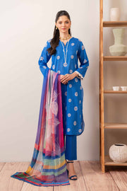 Nishat Summer Unstitched Printed Lawn 3Pc Suit - 42401172