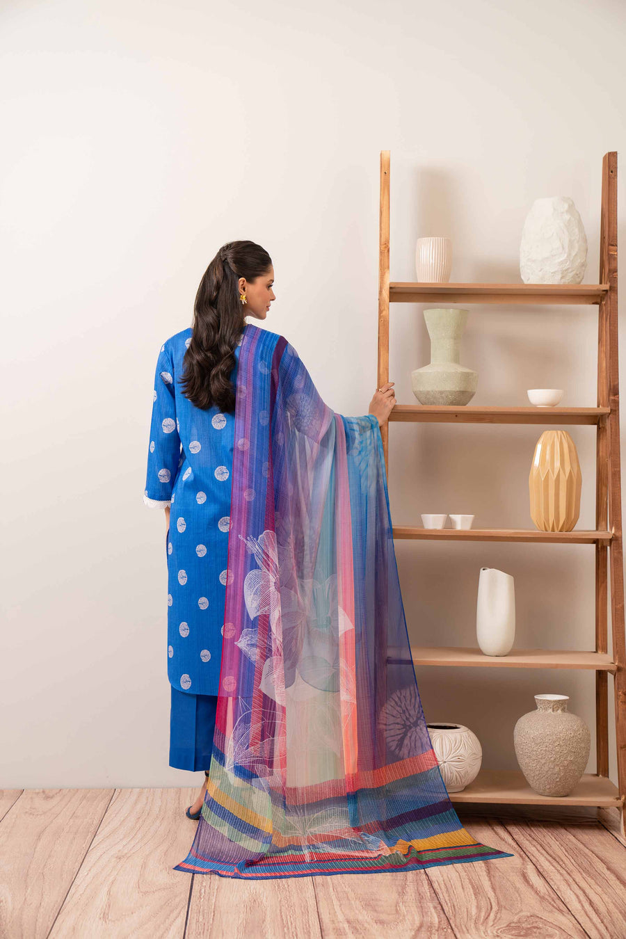 Nishat Summer Unstitched Printed Lawn 3Pc Suit - 42401172