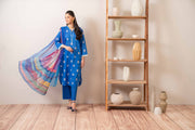 Nishat Summer Unstitched Printed Lawn 3Pc Suit - 42401172