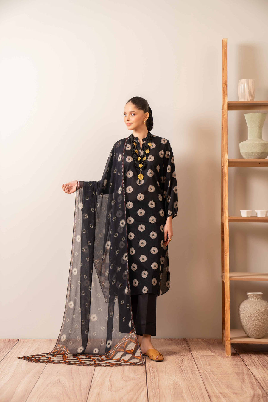 Nishat Summer Unstitched Printed Lawn 3Pc Suit - 42401175