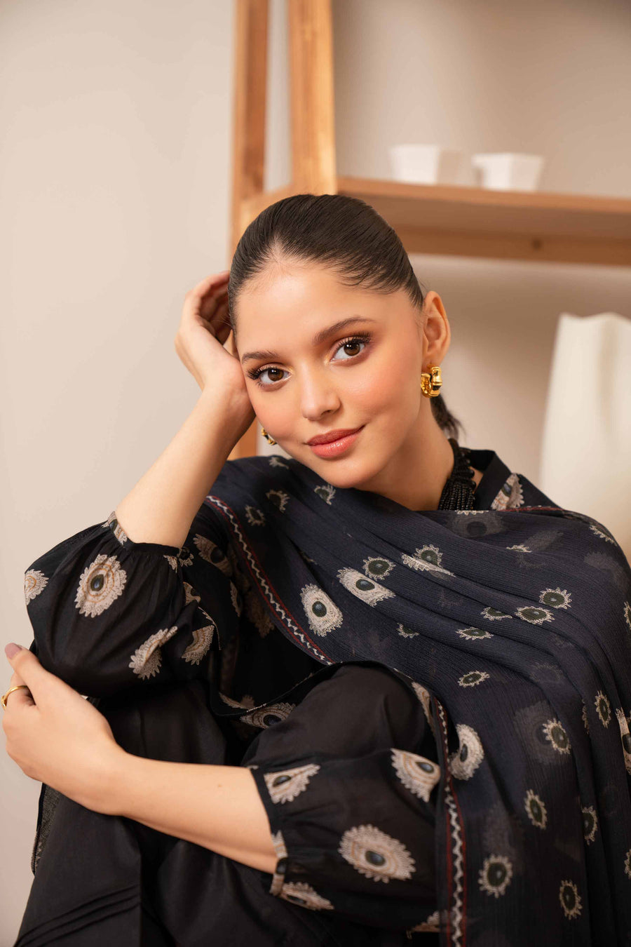Nishat Summer Unstitched Printed Lawn 3Pc Suit - 42401175