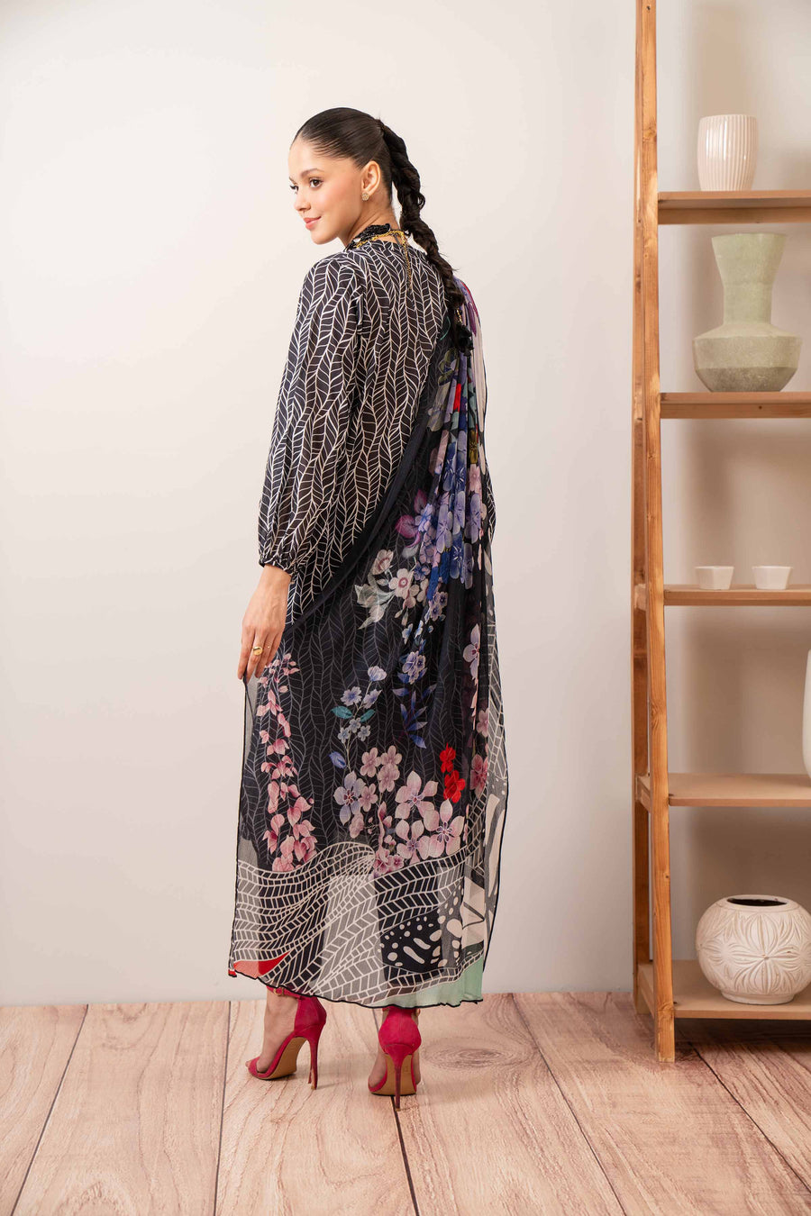 Nishat Summer Unstitched Printed Lawn 3Pc Suit - 42401176