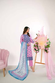 Nishat Summer Unstitched Embroidered Jacquard 3Pc Suit - 42401178