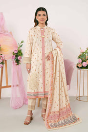 Nishat Summer Unstitched Embroidered Jacquard 3Pc Suit - 42401179