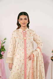 Nishat Summer Unstitched Embroidered Jacquard 3Pc Suit - 42401179