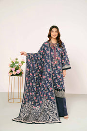 Nishat Summer Unstitched Embroidered Jacquard 3Pc Suit - 42401180