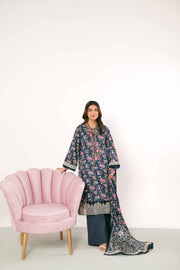 Nishat Summer Unstitched Embroidered Jacquard 3Pc Suit - 42401180