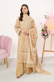 Nishat Summer Unstitched Embroidered Jacquard 3Pc Suit - 42401181