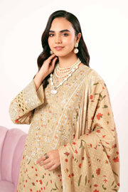 Nishat Summer Unstitched Embroidered Jacquard 3Pc Suit - 42401181