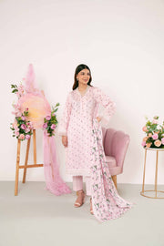 Nishat Summer Unstitched Printed Jacquard 3Pc Suit - 42401182
