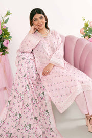 Nishat Summer Unstitched Printed Jacquard 3Pc Suit - 42401182