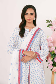 Nishat Summer Unstitched Printed Jacquard 3Pc Suit - 42401183