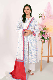 Nishat Summer Unstitched Printed Jacquard 3Pc Suit - 42401183