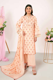 Nishat Summer Unstitched Printed Jacquard 3Pc Suit - 42401185
