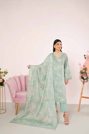 Nishat Summer Unstitched Printed Jacquard 3Pc Suit - 42401186