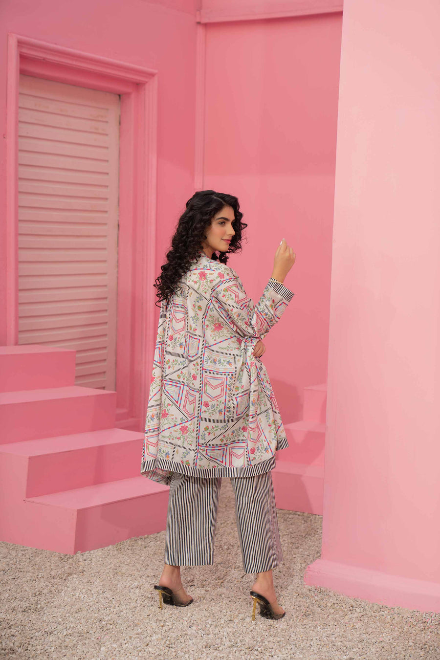Nishat Summer Unstitched Printed Lawn 2Pc Suit - 42401187
