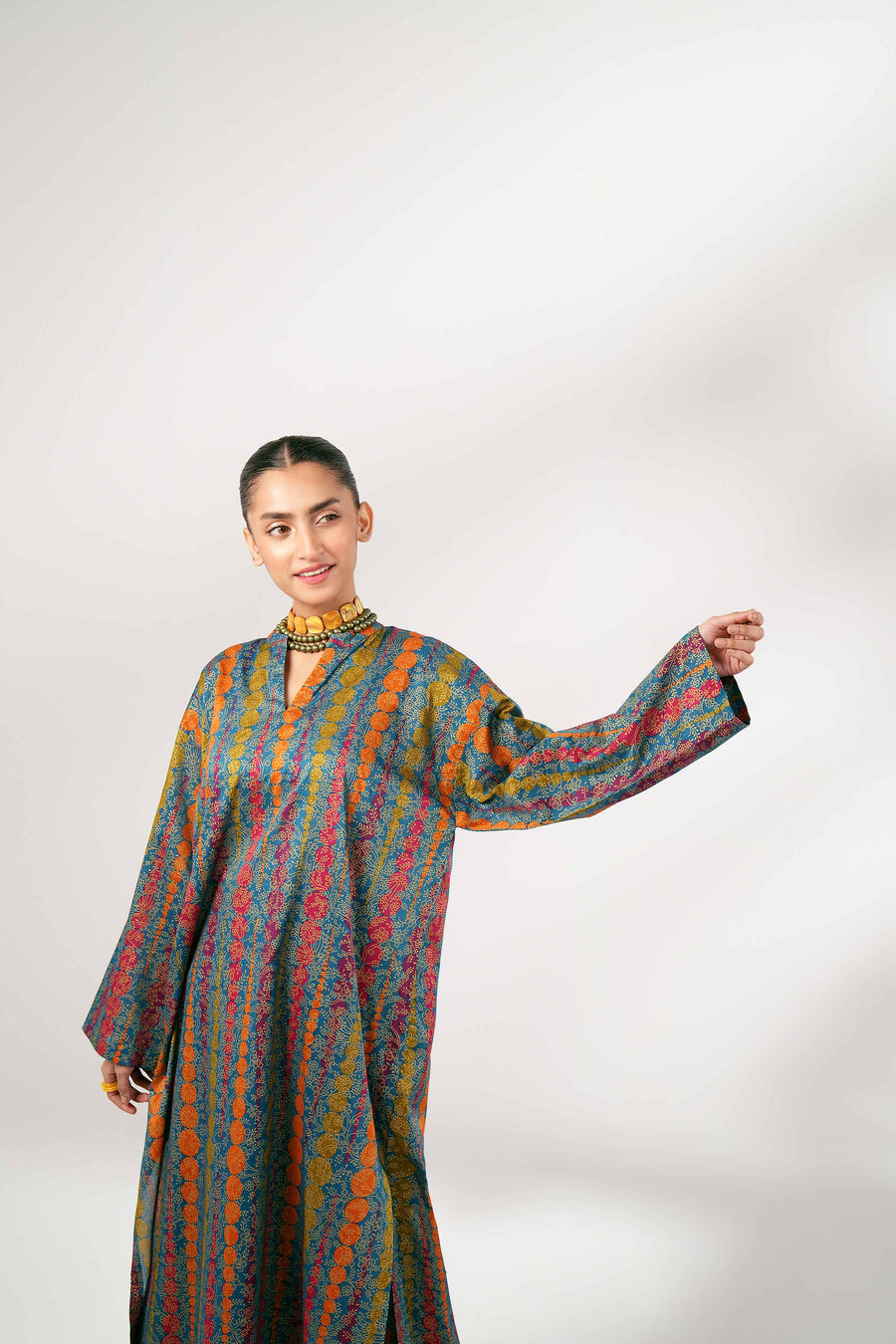 Nishat Summer Unstitched Printed Lawn 2Pc Suit - 42401192