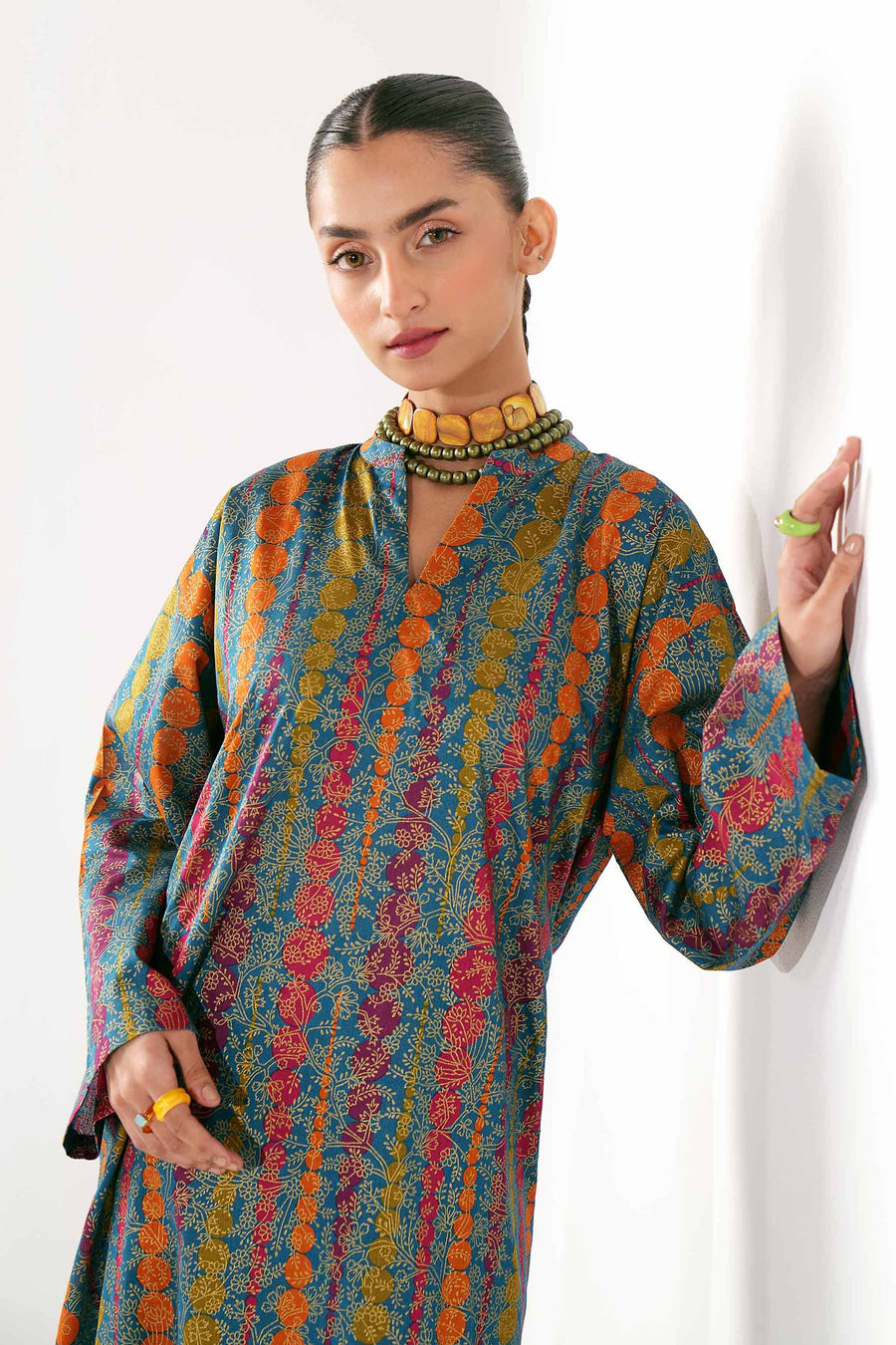 Nishat Summer Unstitched Printed Lawn 2Pc Suit - 42401192