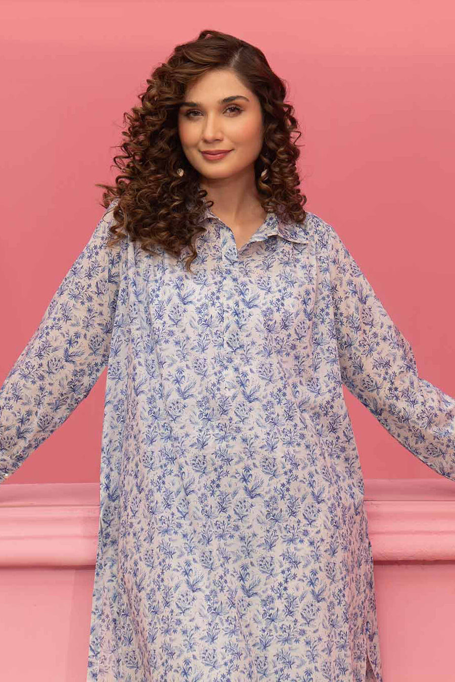 Nishat Summer Unstitched Printed Lawn 2Pc Suit - 42401194