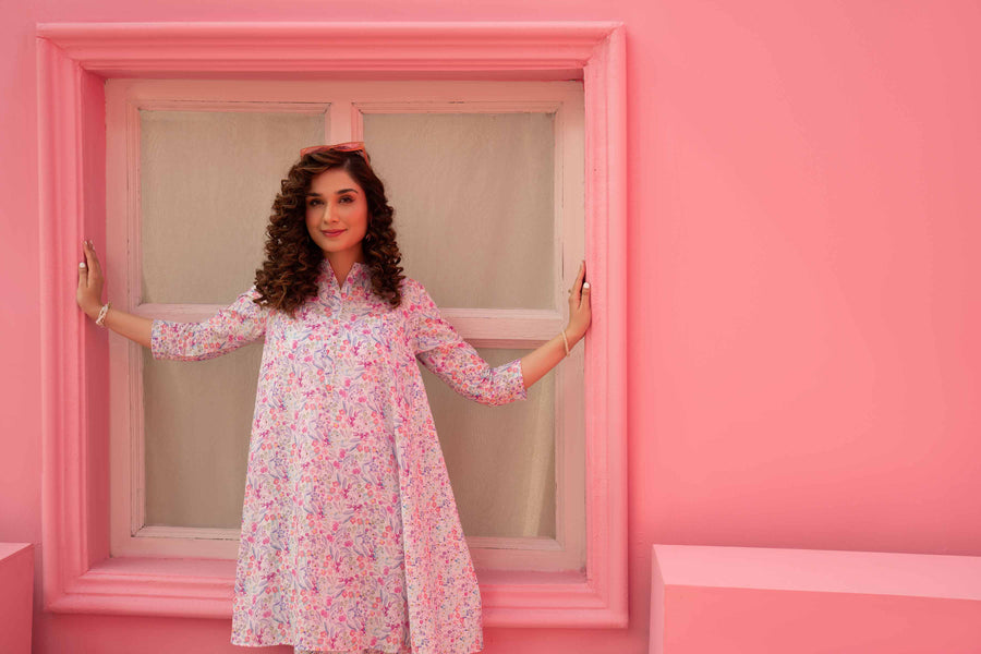 Nishat Summer Unstitched Printed Lawn 2Pc Suit - 42401196