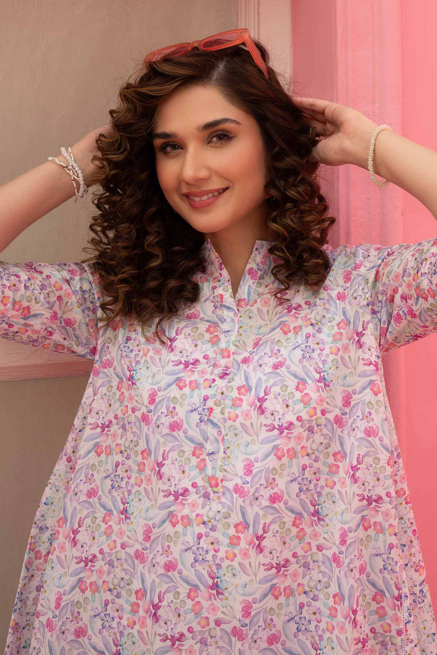 Nishat Summer Unstitched Printed Lawn 2Pc Suit - 42401196
