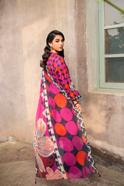 Nishat Summer Unstitched Embroidered Lawn 3Pc Suit - 42401198