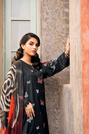 Nishat Summer Unstitched Embroidered Lawn 3Pc Suit - 42401202