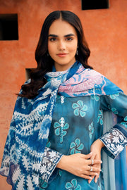 Nishat Summer Unstitched Embroidered Lawn 3Pc Suit - 42401203