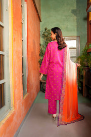 Nishat Summer Unstitched Printed Lawn 3Pc Suit - 42401208