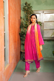 Nishat Summer Unstitched Printed Lawn 3Pc Suit - 42401208