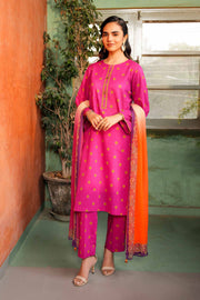 Nishat Summer Unstitched Printed Lawn 3Pc Suit - 42401208