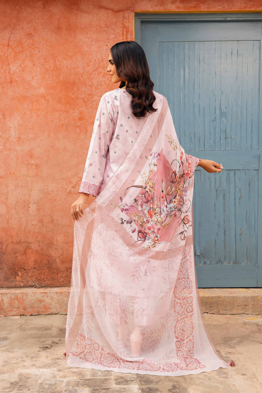 Nishat Summer Unstitched Printed Lawn 3Pc Suit - 42401209