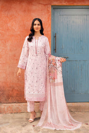 Nishat Summer Unstitched Printed Lawn 3Pc Suit - 42401209