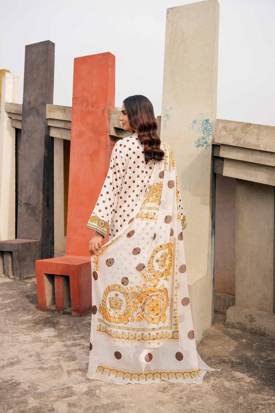 Nishat Summer Unstitched Printed Lawn 3Pc Suit - 42401210
