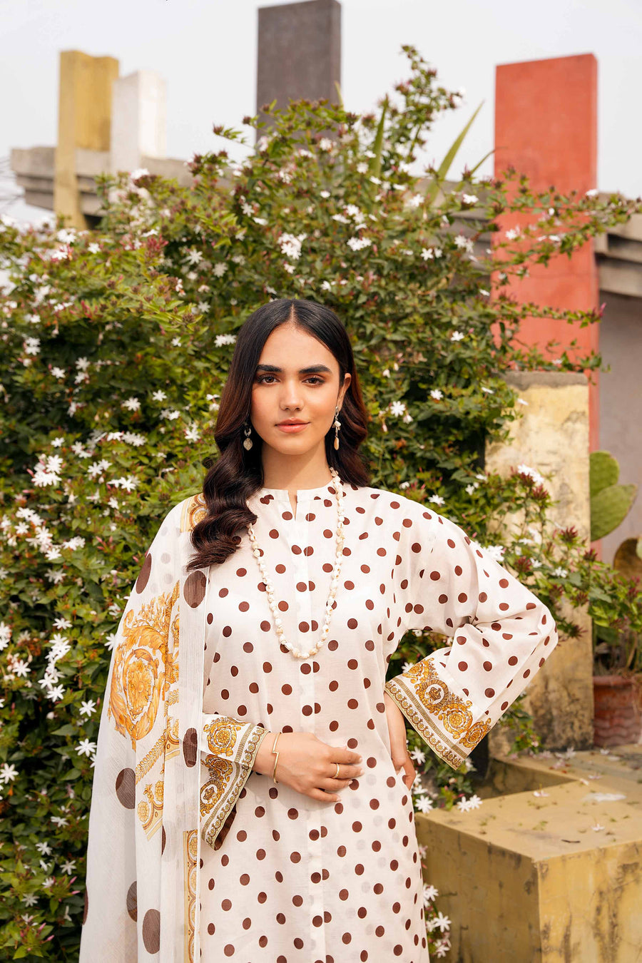 Nishat Summer Unstitched Printed Lawn 3Pc Suit - 42401210