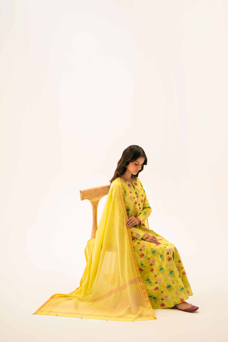 Nishat Summer Unstitched Printed Lawn 3Pc Suit - 42401212