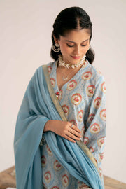 Nishat Summer Unstitched Printed Lawn 3Pc Suit - 42401214