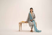 Nishat Summer Unstitched Printed Lawn 3Pc Suit - 42401214